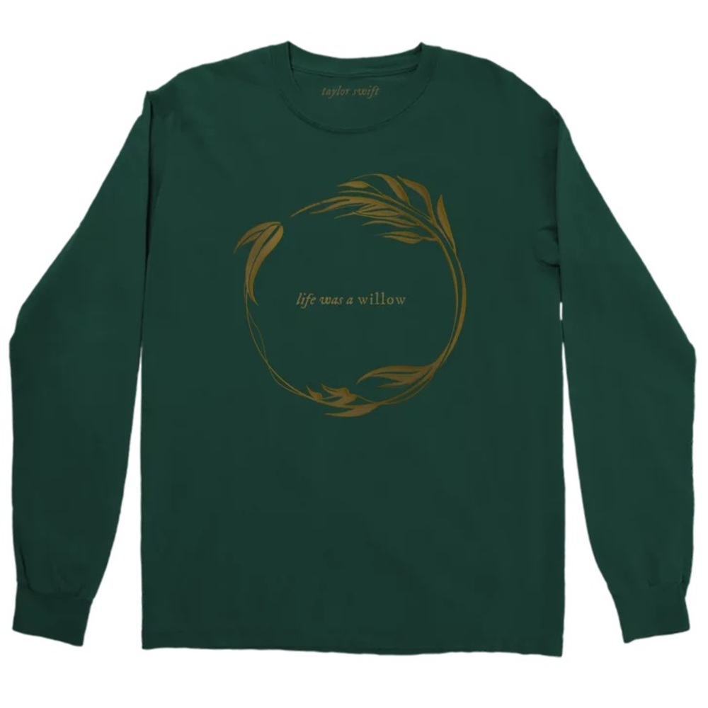 Taylor Swift Evermore “Life Was A Willow” Long sleeve, Size L